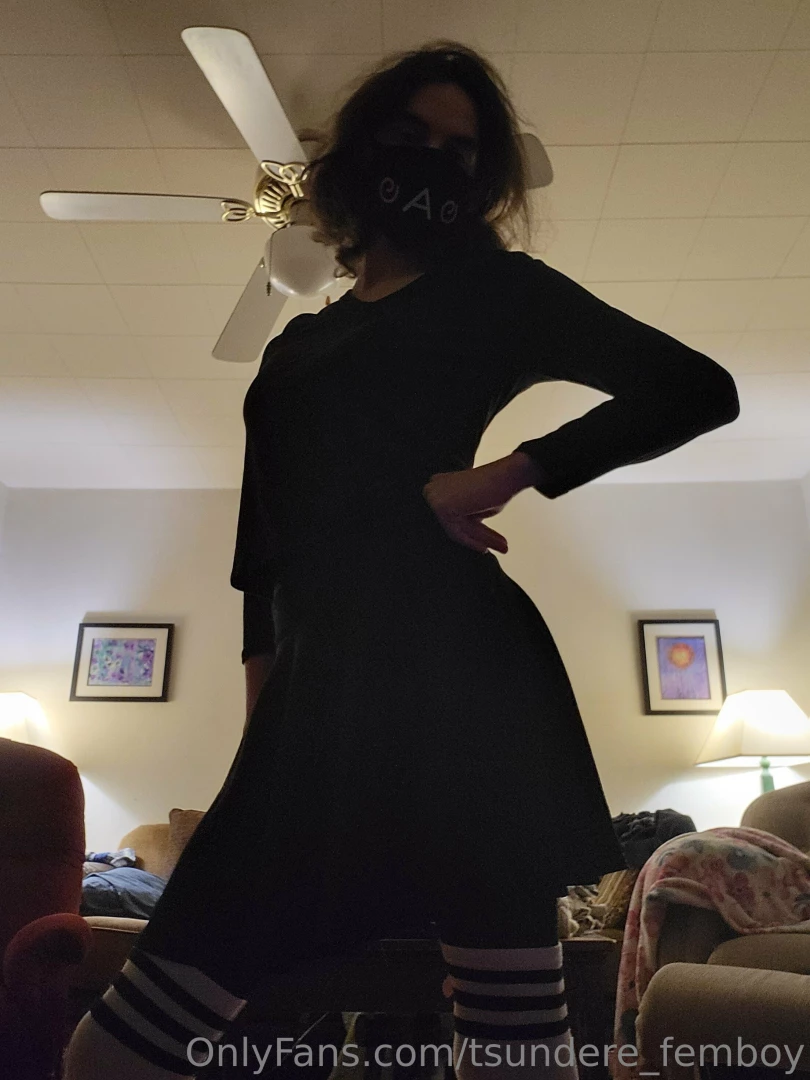 Black with the white thigh highs part 9 