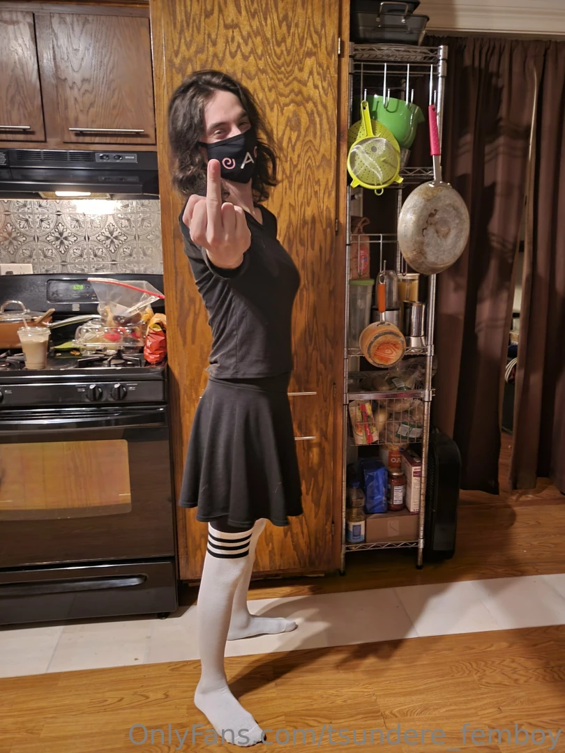 Black with the white thigh highs part 6 