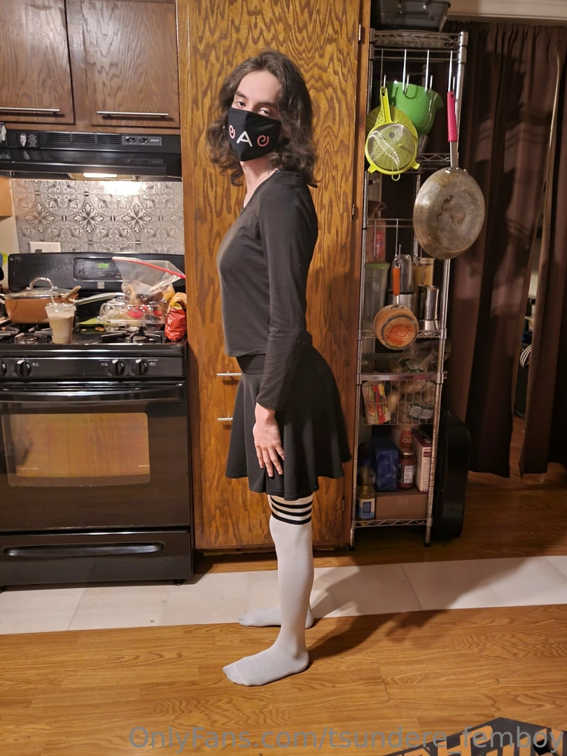 Black with the white thigh highs part 7 