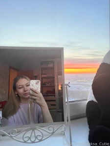 The city of magical sunsets is visible from my window i hope that in