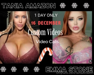 Big tit custom videos amp vid calls with emma stonexxx this monday