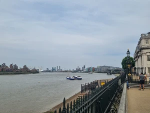 Afternoon stroll by the river