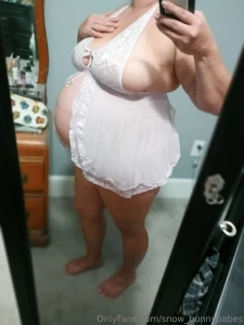 Tried on some old lingerie i can barely get it on anymore part 1