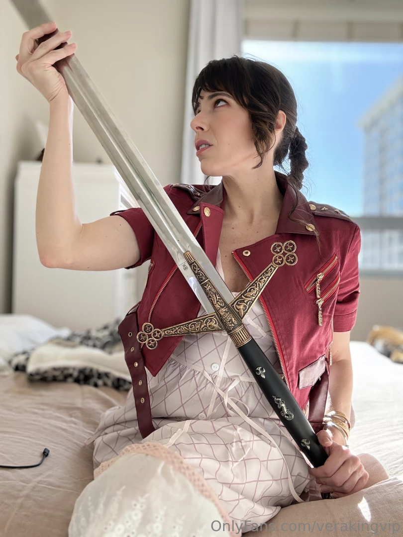 Thinking of him aerith cosplay bj coming soon to vip part 1 