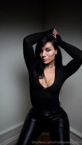 All black everything just to keep you guessing care to find out more