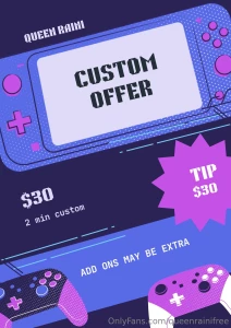 Fancy a custom unlock the token on this post for a 2 min video and dm