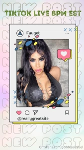 Tiktok link in my social media links see you there