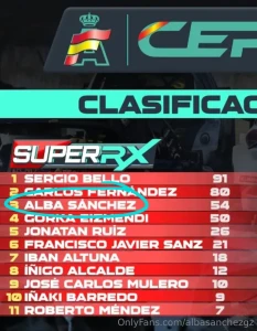 And during the summer break we are third in the championship y en el