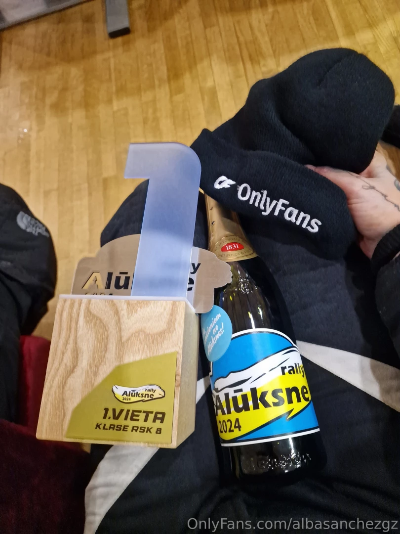 Another trophy for home this is also thanks to all the onlyfans we 