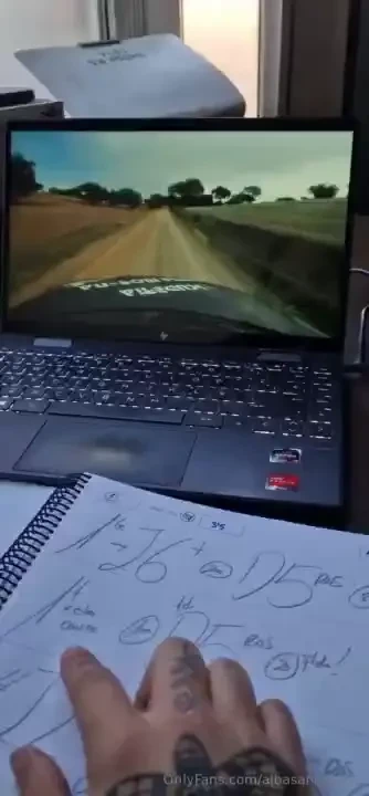 One of the co-driver s jobs hours and hours reviewing pacenotes and 