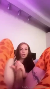 Should we rub our dicks together and see who gets wet first