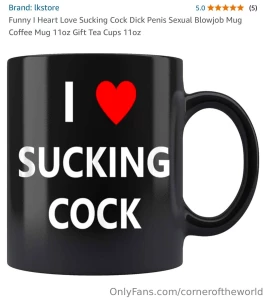 I have added a few coffee mugs to my amazon wishlist for those of you