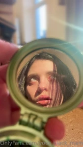 I m afraid to look myself in the eye after all that s where all my