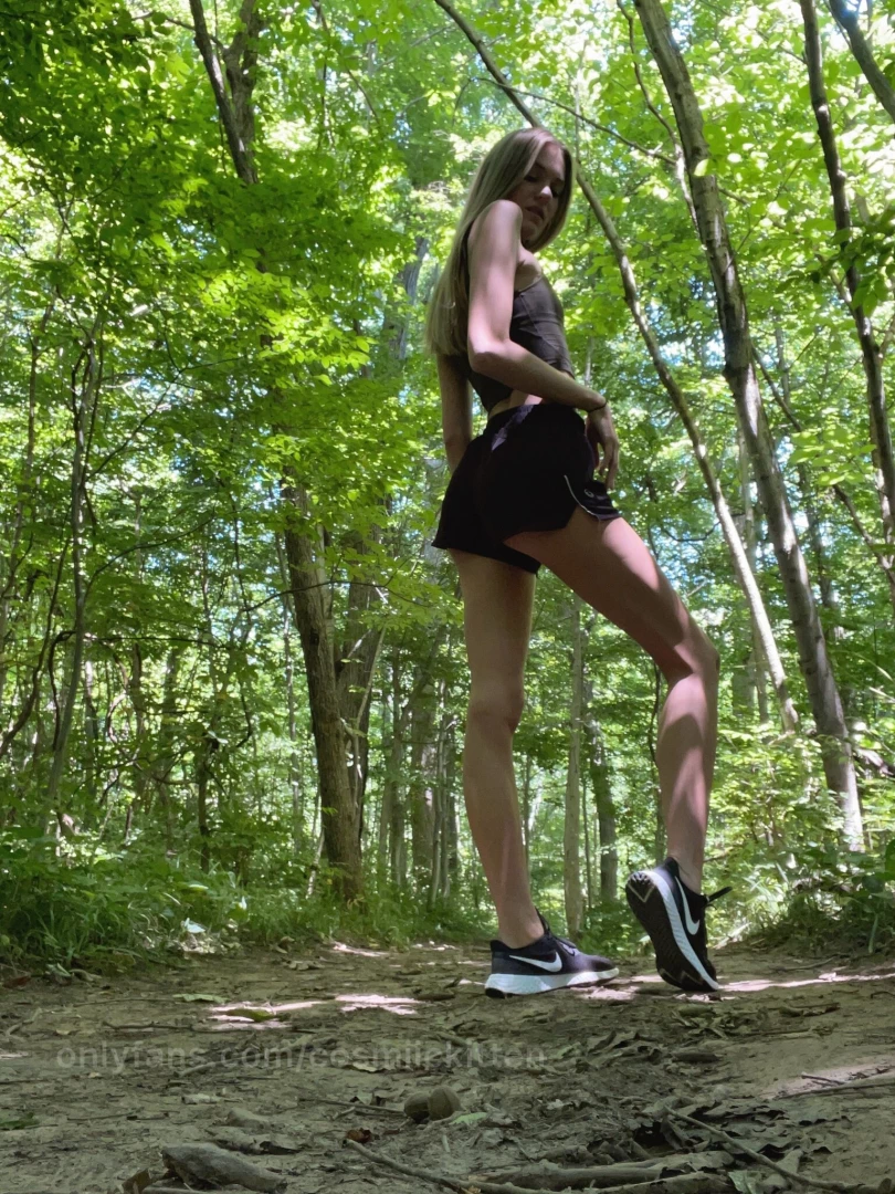 Went on a little walk in some secluded woods by myself i loveee the part 1 