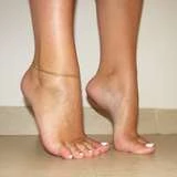 Lin footjob's