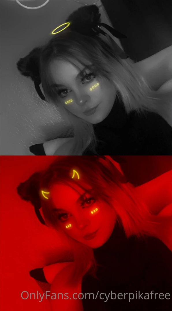 Devil or angel you choose 