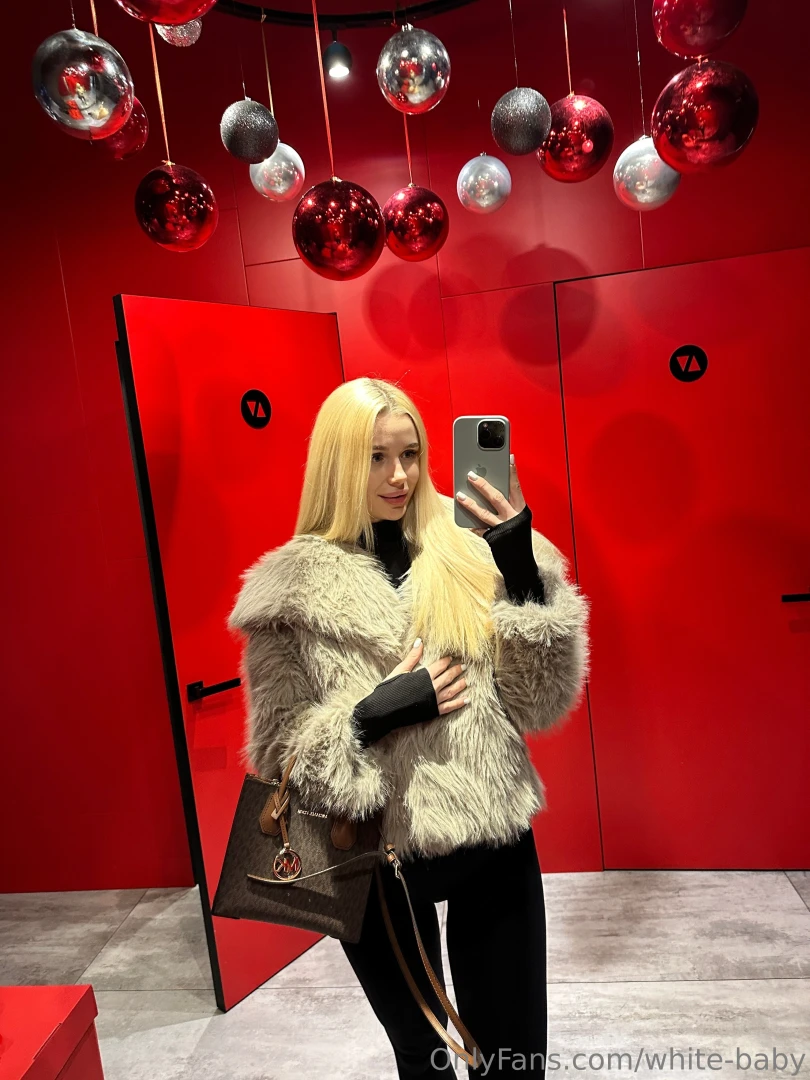 How are you doing i bought myself a fake fur coat it s not expensive 