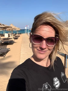 Windy greetings from the beach