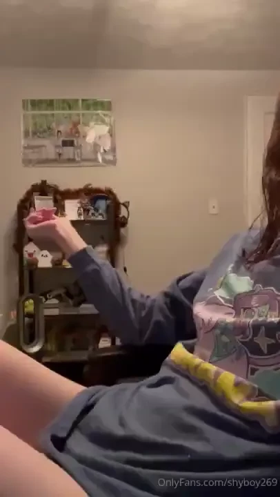 Horny after shower 