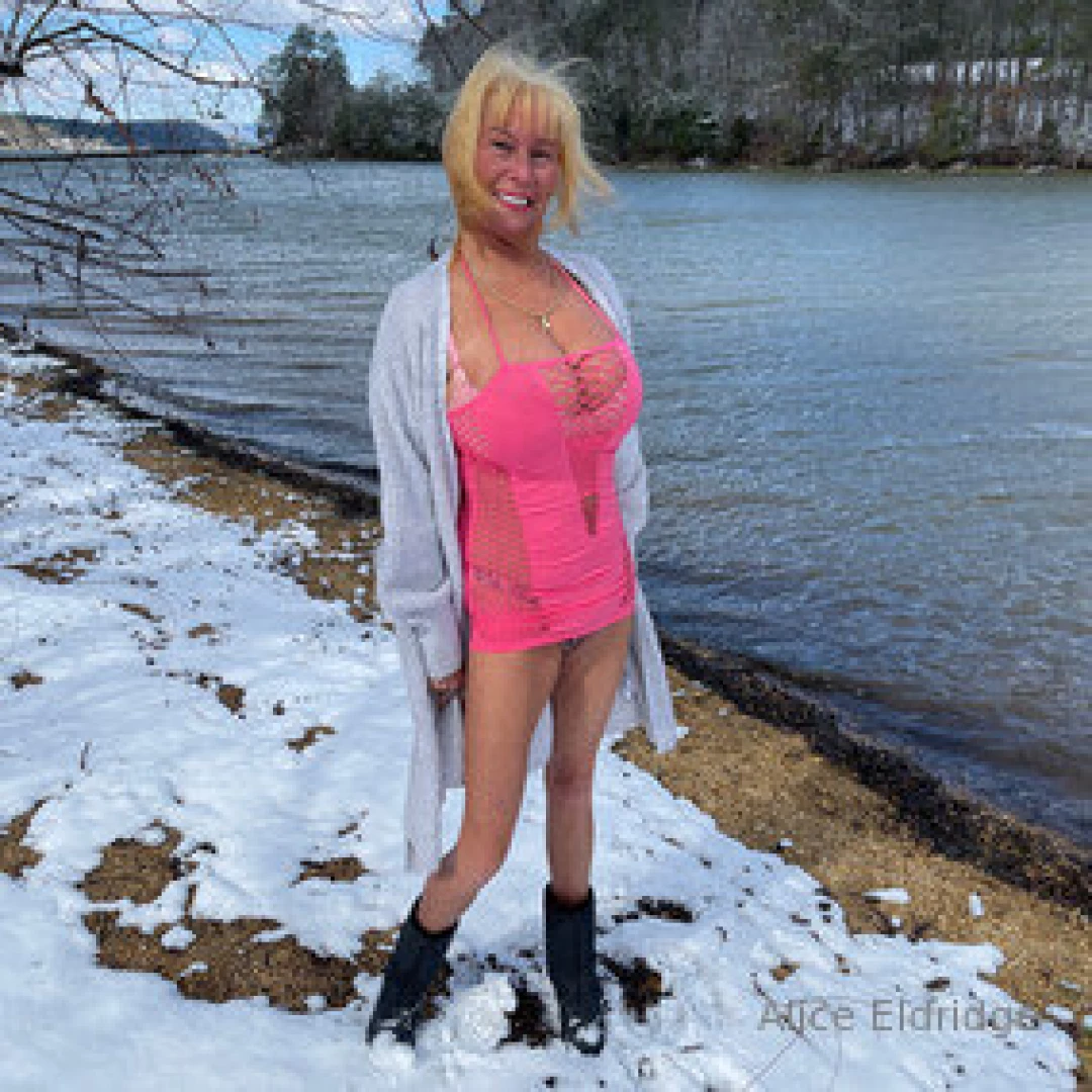 Pink lingerie with cutouts- look back at winter photos part 1 