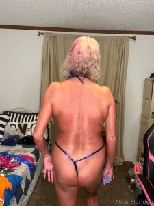 Slingshot swimsuit blue