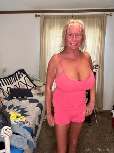 One piece short outfit soft and pink