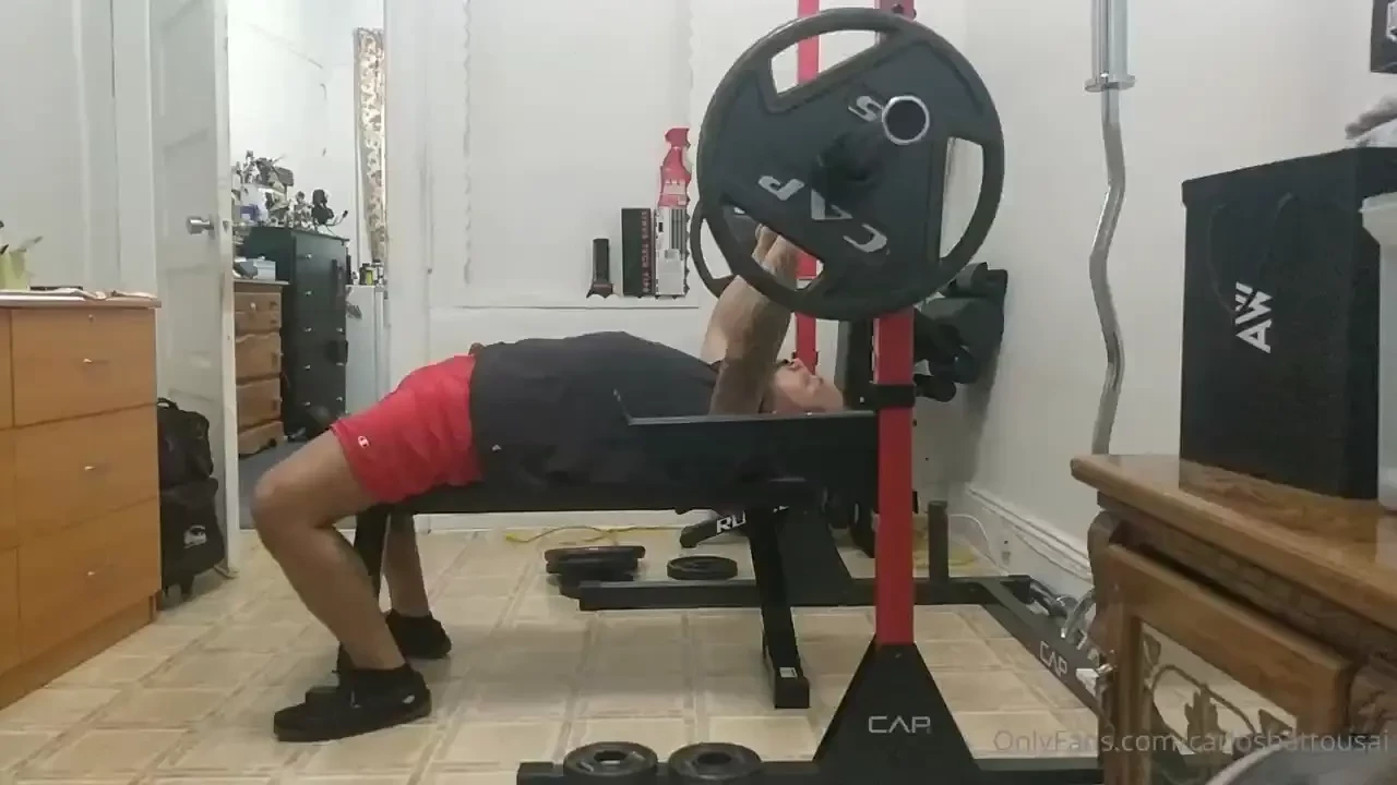 I finally benched 135 