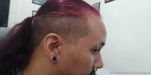 Got a fresh cut and trying a darker purple what do you guys think