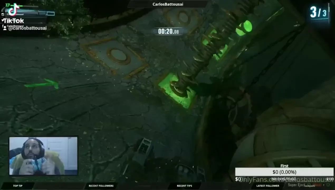 Oh god this glitch www twitch tv carlosbattousai 