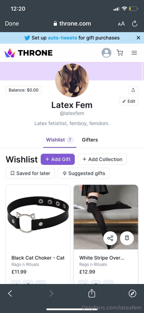 Just made a throne account check it out and buy me things throne com part 2 