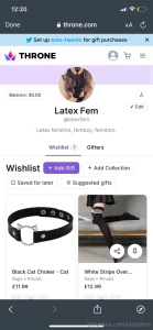 Just made a throne account check it out and buy me things throne com part 2