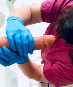 New ppv pov the nurse gets on her knees and jerks you off