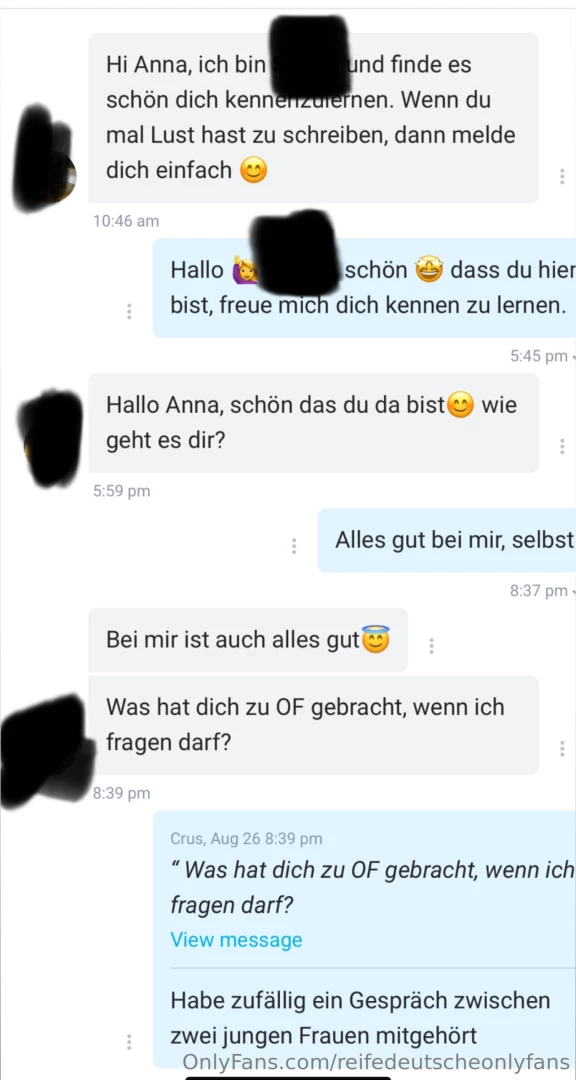 Das sind dinge dich hier erlebe 4 tage intensives chatten und dann part 2 