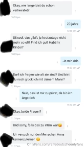 Das sind dinge dich hier erlebe 4 tage intensives chatten und dann part 3