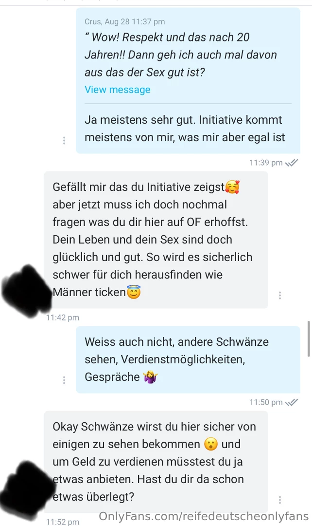 Das sind dinge dich hier erlebe 4 tage intensives chatten und dann 