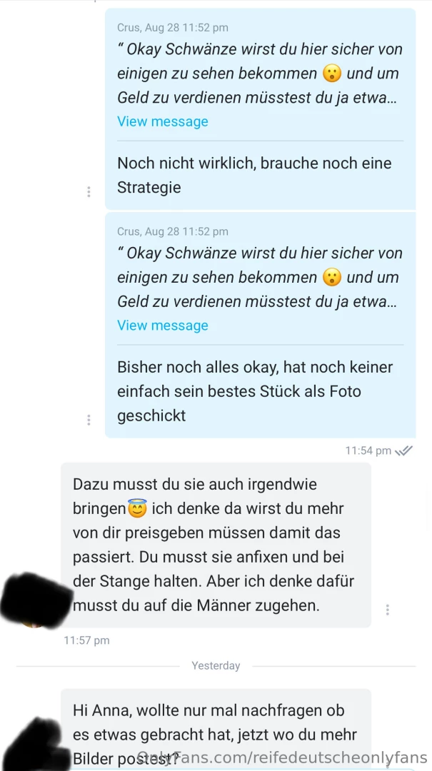 Das sind dinge dich hier erlebe 4 tage intensives chatten und dann part 6 