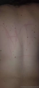 Left my name on rens back during christmas i m sure all of your