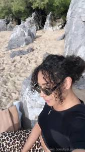 Nochmal den letzten tag genie en am strand