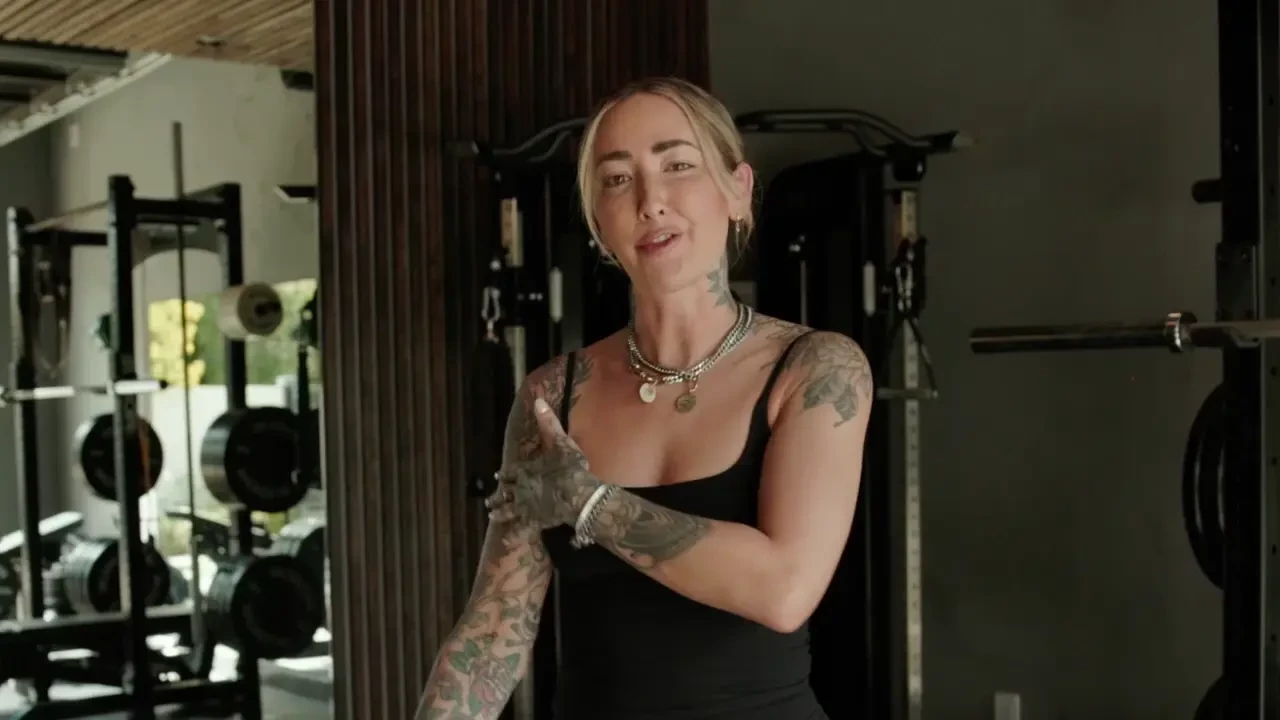 When surfwithclaire is away from the waves she likes to hit the gym to 