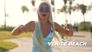 Officialkellytv just wrapped up a dreamy roller-skate photoshoot on