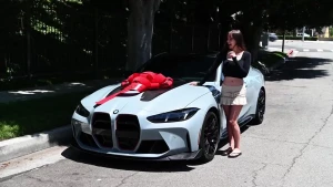 Sophiemudd just turned her dreams into reality with the bmw m4cs sleek