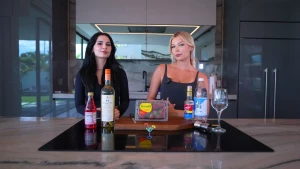 Raise a glass to mom with oliviagreenxx and lexykhadra as they craft