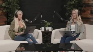 In the latest coffeeandcleavage episode shantal and lynnie sit down