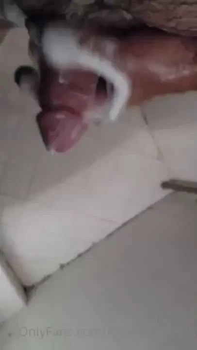 I love stroking my soapy cock in the shower it feels so amazing i wish 