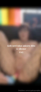 Do you see how good i take my huge creature cock hehe it stretches me