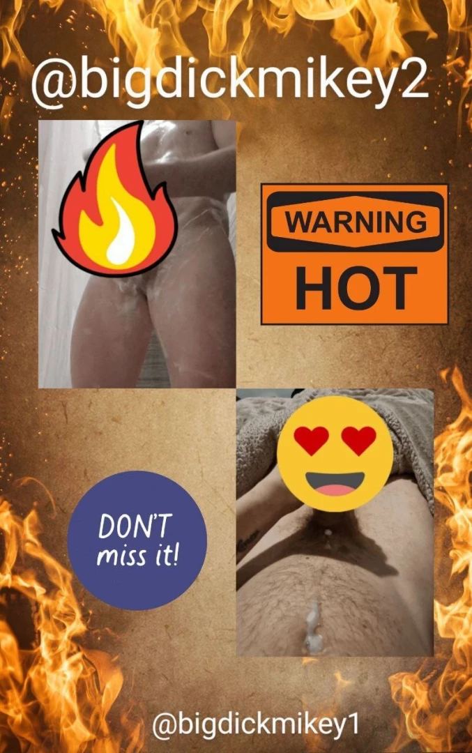 Please go give the gorgeous bigdickmikey2 a follow on his v i p page 