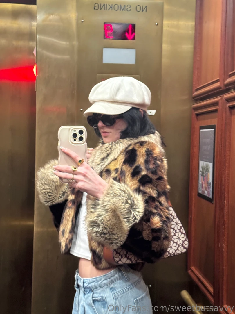 The coat speaks for itself 