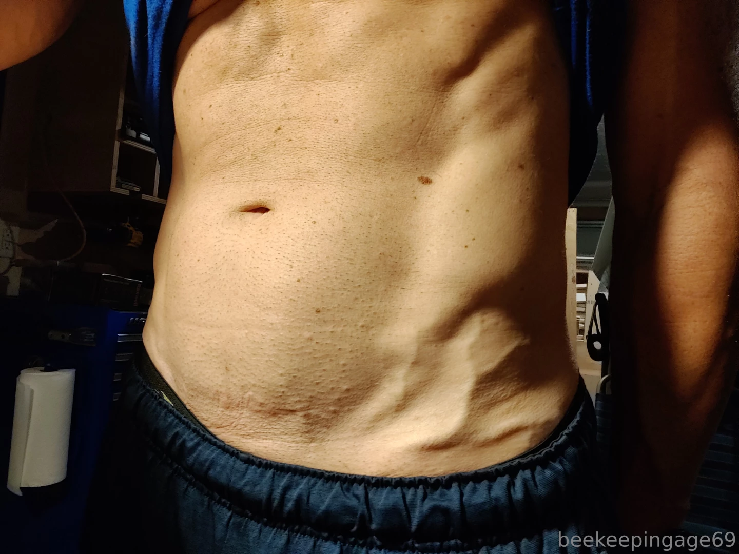 Lick my oblique and follow the vein highway 