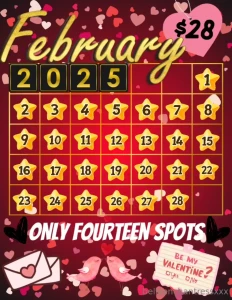 Only 7 spots left 28 days of all new xxx content puts you in my