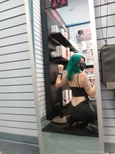 Finally back to my natural state of blue green hair